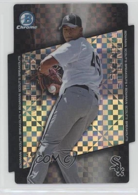2014 Bowman Draft Chrome Scout's Breakouts Die-Cut X-Fractor /99 Frankie Montas - Image 1 of 2