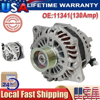 130A Alternator For 2009-2014 Nissan Murano Maxima 2007-2015 Nissan Altiam 3.5L Foto 1 de 4