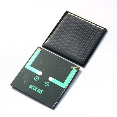 2Pcs 5V 50mA Poly Mini Solar Cell Panel Module DIY for Phone Toys Charger - Bild 1 von 4