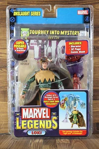 Figura de acción ToyBiz Marvel Legends 2006 Loki Varaint serie Onslaught BAF - Imagen 1 de 6