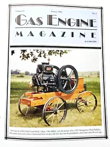 GAS ENGINE MAGAZINE January 1998 Montgomery Ward Bullseye haylifter - Picture 1 of 4