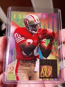 Jerry Rice Hot Numbers Rare Card 1994 Fleer 9 of 15$$