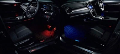 (NUEVO) JDM HONDA CIVIC HATCHBACK SEDÁN FK7 FC1 OPCIÓN GENUINA LUZ DE PIE DELANTERA OEM Foto 1 de 4