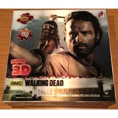 Rompecabezas The Walking Dead Super 3D 150 piezas NUEVO Caja Sellada, AMC Zombies Foto 1 de 2
