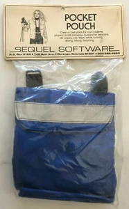 NOS Sequel Durango Pocket Pouch Every Day Carry Wearable Bag Sport USA EDC Vintage - Bild 1 von 4
