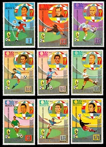 Guinea Ecuatorial 307-15 **, Mundial de Fútbol 74, sin usar - Imagen 1 de 1