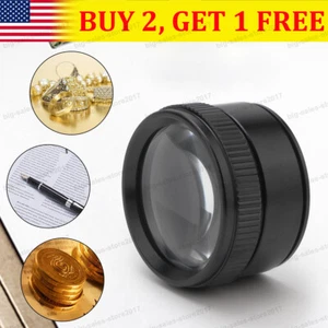 40xMagnifying Loupe Jewelry Eye Glass Magnifier Jewelers Loop Pocket Repair Tool - Picture 1 of 9