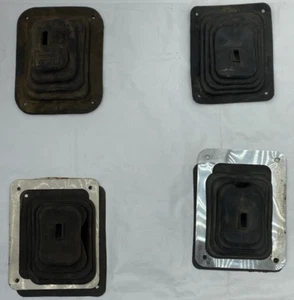 Lot of Four 4 Speed Shifter Boots Four Speed Manual Floor Shift Rubber Cover - Picture 1 of 17