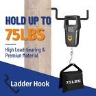 4 Pack Ladder Hooks Screw Utility Hangers Set Bike Hooks  Garage Hook