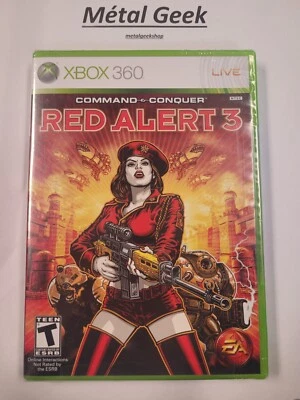 Red Alert 3 Xbox 360 SEALED EN Free Shipping in Canada !! - Image 1 of 4