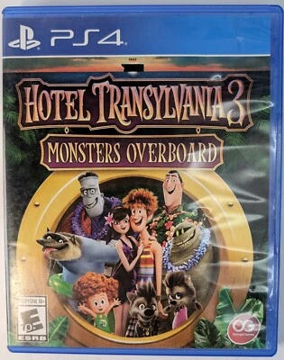 Hotel Transylvania 3 Monsters Overboard PS4 Протестирован и Работает без руководства - Изображение 1 из 4