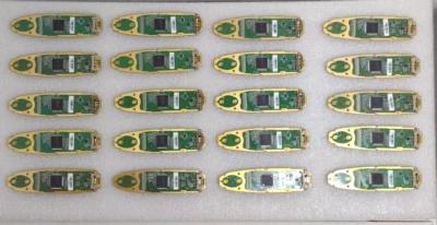 Double-sided Printed Circuit Board Populated PCB Scrap Gold Recovery and Crafts! - Image 1 of 4