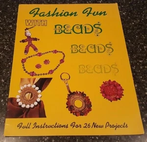 Fashion Fun with Beads American Handicrafts Beading Pattern 28 New Projects - Picture 1 of 1