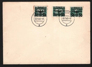 OPC 1940 Occupied Poland Krakau General Government N51 N54-5 47598 - Picture 1 of 2
