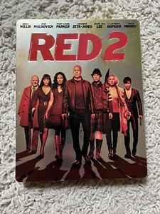 Red 2 (blu-ray) Steelbook (UK release) Region B Action Movie ✅ - Picture 1 of 6