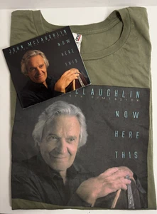 John McLaughlin and the 4th Dimension "Now Hear This" CD & Green XL T-Shirt - Picture 1 of 11