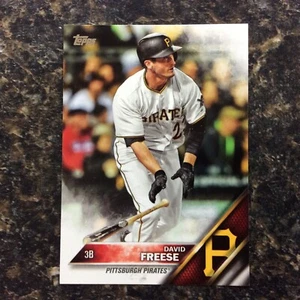 2016 Topps Update US283 David Freeze Pittsburgh Pirates - Bild 1 von 2