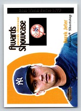 2001 Fleer Showcase Awards Showcase #2 Derek Jeter