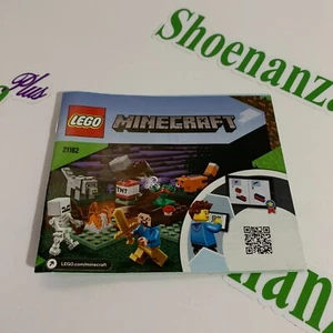 LEGO Minecraft The Taiga Adventure 21162 Manual Book Instructions ONLY Retired - Picture 1 of 3