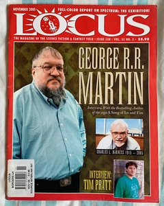 Locus magazine November 2005 538 vol 55 no 5 George R R Martin, Harnes, Pratt - Bild 1 von 5
