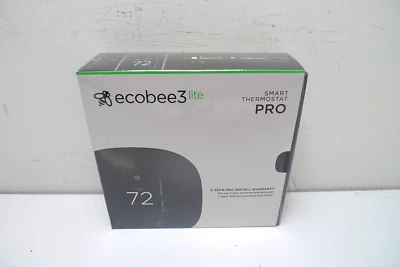 Ecobee3 Lite Wi-Fi Smart Thermostat Pro | Model: EB-STATE3LTP-02 | SEALED - Image 1 of 4