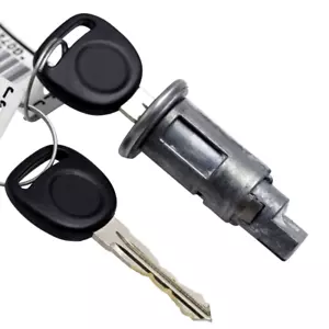 GM Saturn Ion Ignition Lock Key Switch Cylinder Tumbler Barrel Strattec 2 Keys - Foto 1 di 3