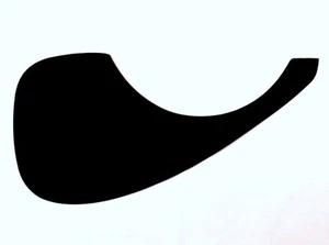 (B21) Yamaha Style Acoustic Guitar Pickguard BLACK, Self-adhesive - Picture 1 of 2