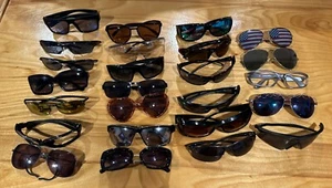 Lot Of 25 +6 Vintage Sunglasses & Frames! ~ Ray Ban ~ Oakley ~ Harley Davidson - Picture 1 of 21