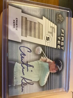  2003 SP Game Used #65 C.Kerr   autograph shirt  RC SER 1114/2300 - Image 1 of 2