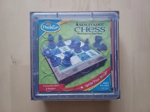 Solitario ajedrez solo lógica rompecabezas juego de mesa Thinkfun 2010 - Imagen 1 de 14