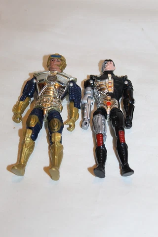 Vintage Mattel Captain Power & Lord Dread Action Figure Lot of 2 Cover