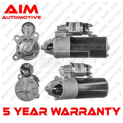 Starter Motor Aim Fits Ford Focus Escort Fiesta 1.4 1.8 D dCi TD 97BB11000BC - Image 1 of 4