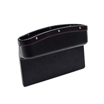 Caja de almacenamiento de grietas para asiento interior de automóvil consola hueca organizador de bolsillo deslizable Foto 1 de 4