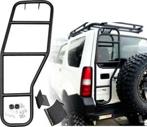 Für Suzuki Jimny Zubehör Aluminiumlegierung Heckleiter 1998-2017 - Bild 1 von 6
