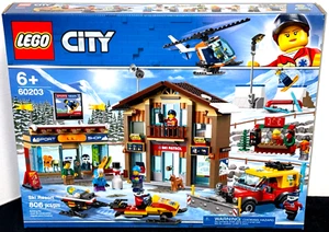NEW! LEGO CITY 60203 SKI RESORT / TOWN - Picture 1 of 4