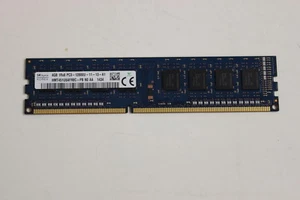 DELL 531R8 4GB DIMM MEMORY SK HYNIX HMT451U6AFR8C-PB 1RX8 PC3-12800U - Picture 1 of 3