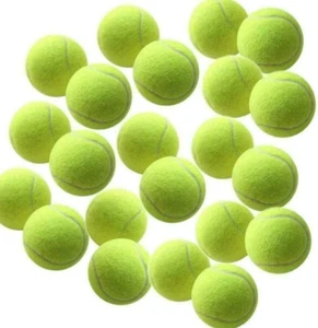 12Pcs Tennis Balls Good Quality Sports Outdoor Fun Cricket Beach Dog Ball Game - Picture 1 of 2