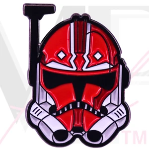 Bolso de Mano Star Wars Pin Esmalte Duro Goma AHSOKA CLONE WARS 332nd Company TROOPERS - Imagen 1 de 5