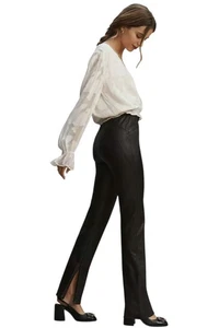 Neu mit Etikett Pilcro Glasglow Größe 31 Tall Kunstleder Überziehhose Knöchelreißverschluss* - Bild 1 von 16