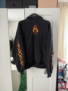 Balenciaga Unity Flame Hoodie Size 2 - Picture 1 of 9