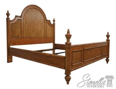 70556: TOMMY BAHAMA King Size Bamboo Style Bed - Image 1 of 4