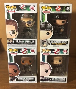 Funko Pop! Vinyl: Ghostbusters Lot (4) 35th Anniversary- #743/744/746/105 - NEW - Picture 1 of 10