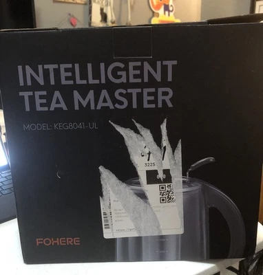 NEW Fohere Intelligent Tea Master Tea Pot Model: KEG8041-UL, Fast Shipping - Image 1 of 4
