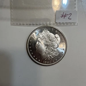 1883 Morgan Dollar Prooflike Or Better Ungraded Uncirculated, Philadelphia (#2) - Picture 1 of 10