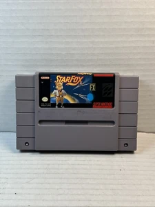 Super Nintendo SNES Star Fox Spiel nur Cartridge Original & Getestet 1991 - Bild 1 von 5