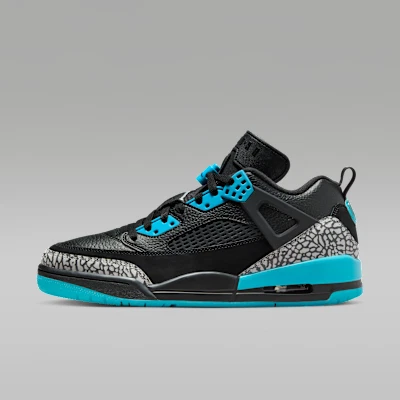 Jordan Spizike Low Black Gamma Blue - FQ1759-005 - Image 1 of 4