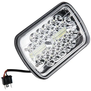 7x6" LED Headlights Hi & Lo Beam Bumper Lamp For Ford F-250 350 450 Super Duty - Picture 1 of 12