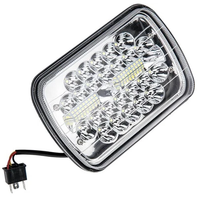 7x6" LED Headlights Hi & Lo Beam Bumper Lamp For Ford F-250 350 450 Super Duty - Image 1 of 4