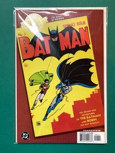 Batman #1 Millennium Edition Reprint NM (DC 2001) Reprints 1940 Original - Bild 1 von 8