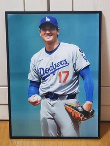 MLB Shohei Ohtani 2024 MVP A3 Poster with Frame - Los Angeles Dodgers - Picture 1 of 4